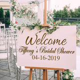 Custom Wedding Decals VWAQ - CS55