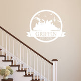 Custom Family Name Personalized Wall Decals VWAQ - CS64