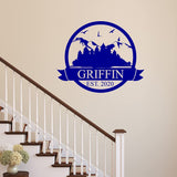 Custom Family Name Personalized Wall Decals VWAQ - CS64