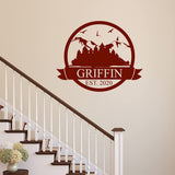 Custom Family Name Personalized Wall Decals VWAQ - CS64