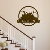 Custom Family Name Personalized Wall Decals VWAQ - CS64