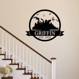 Custom Family Name Personalized Wall Decals VWAQ - CS64