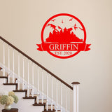 Custom Family Name Personalized Wall Decals VWAQ - CS64