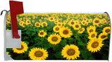 VWAQ Sunflower Home Mailbox Covers Magnetic House Decor - MBM48 