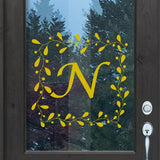 Personalized Name Wall Decals Initial Letter Last Name Wall Decal VWAQ - CS70