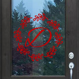 Personalized Name Wall Decals Initial Last Name Letter Wall Decal VWAQ - CS71