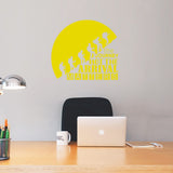 The Journey Not The Arrival Matters Motivational Wall Decals VWAQ