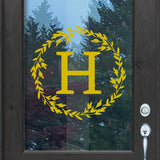 Personalized Name Wall Decals Last Name Initial Letter Wall Decal VWAQ - CS72