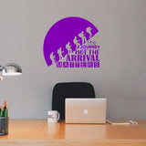 The Journey Not The Arrival Matters Motivational Wall Decals VWAQ