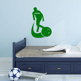 Personalized Bowler Name Sports Decals VWAQ - CS73