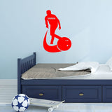 Personalized Bowler Name Sports Decals VWAQ - CS73