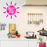 Seize The Day Wall Decal Sunshine Wall Decor VWAQ