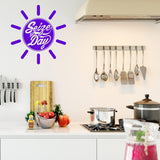 Seize The Day Wall Decal Sunshine Wall Decor VWAQ