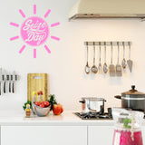 Seize The Day Wall Decal Sunshine Wall Decor VWAQ