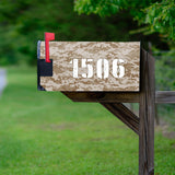 VWAQ Custom Digital Camoflauge Mailbox Magnetic Personalized Mailbox Cover - PMBM21