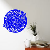 It's A Wonderful Life Wall Decal Inspirational Home Decor VWAQ