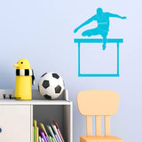 Custom Vinyl Decals Mens Hurdle Wall Decor VWAQ - CS84