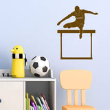 Custom Vinyl Decals Mens Hurdle Wall Decor VWAQ - CS84