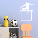 Custom Vinyl Decals Mens Hurdle Wall Decor VWAQ - CS84