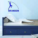 Custom Vinyl Decals Track and Field Sports Decor VWAQ - CS86