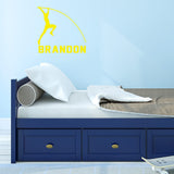 Custom Vinyl Decals Track and Field Sports Decor VWAQ - CS86