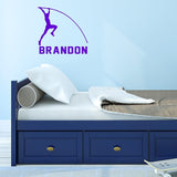 Custom Vinyl Decals Track and Field Sports Decor VWAQ - CS86