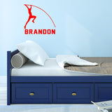 Custom Vinyl Decals Track and Field Sports Decor VWAQ - CS86