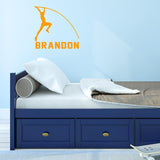 Custom Vinyl Decals Track and Field Sports Decor VWAQ - CS86