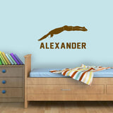 Swimmer Custom Vinyl Decals Sport Room Decor VWAQ - CS87