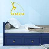 Custom Vinyl Decals Track and Field Sports Decor VWAQ - CS86