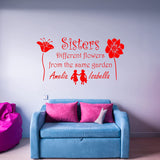 Personalized Decals Wall Art Customized Kids Room Decor VWAQ- CS95