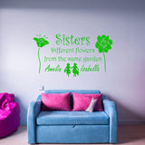 Personalized Decals Wall Art Customized Kids Room Decor VWAQ- CS95