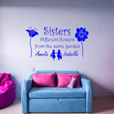 Personalized Decals Wall Art Customized Kids Room Decor VWAQ- CS95