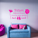 Personalized Decals Wall Art Customized Kids Room Decor VWAQ- CS95