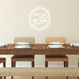 Count Your Blessings Not Your Vinyl Wall Decals Home Decor VWAQ