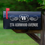 Custom Mailbox Address Stickers - Set of 2 Street Address Decals Personalized VWAQ - CMB31