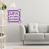 Love Your Neighbor As Yourself Wall Art Decal Christian Quotes Decor VWAQ - V2
