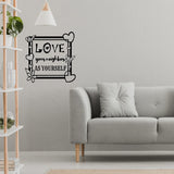 Love Your Neighbor As Yourself Wall Art Decal Christian Quotes Decor VWAQ - V2