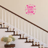Faith Over Fear Vinyl Wall Art Christian Decal Quote Religious Home Decor VWAQ