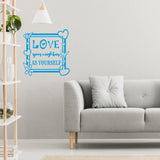 Love Your Neighbor As Yourself Wall Art Decal Christian Quotes Decor VWAQ - V2