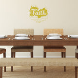 Faith Hands Wall Decor Christian Decal Religious Home Decor VWAQ