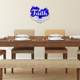 Faith Hands Wall Decor Christian Decal Religious Home Decor VWAQ