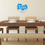 Faith Hands Wall Decor Christian Decal Religious Home Decor VWAQ