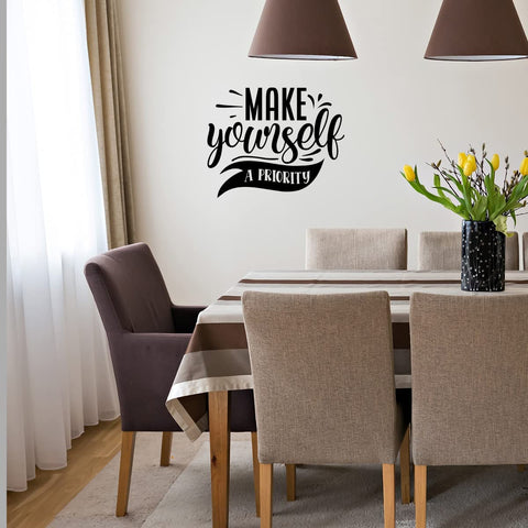 VWAQ Make Yourself A Priority Inspirational Wall Decal Motivational Home Decor