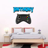 Custom Name and Video Game Wall Decal Personalized Gamer Wall Stickers for Boys Bedroom VWAQ - HOL58