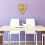 Jesus Saves Religious Home Decor Inspirational Wall Decal VWAQ