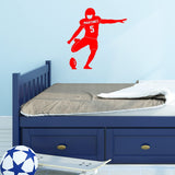 Personalized Field Goal Kicker Football Wall Decal Customized Kids Room Decor VWAQ - CS99