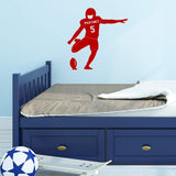 Personalized Field Goal Kicker Football Wall Decal Customized Kids Room Decor VWAQ - CS99