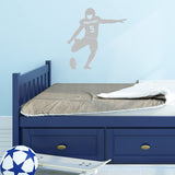 Personalized Field Goal Kicker Football Wall Decal Customized Kids Room Decor VWAQ - CS99
