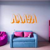 VWAQ Custom Graffiti Wall Decals Name - Personalized Kids Rooms Decor Hip Hop Vinyl Sticker - CSGN3